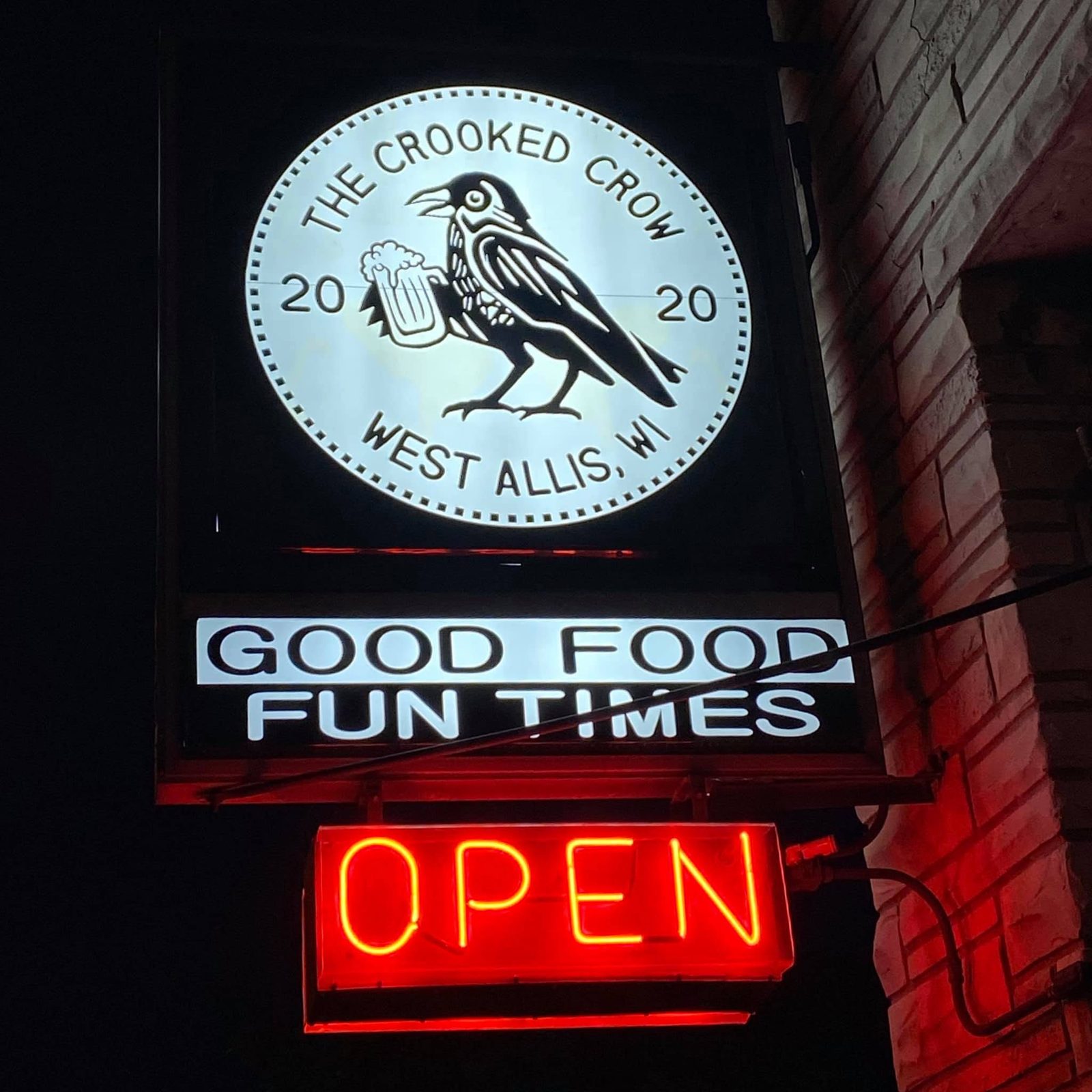 Crooked Crow Commissioned Logo Design