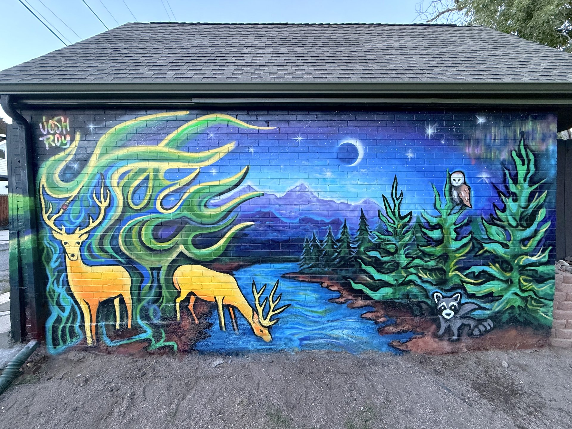 Enchanted Forest mural (2025)