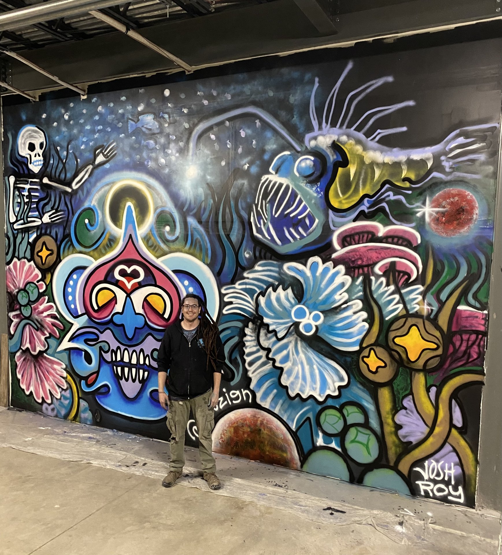 Under the Sea / After Hours mural (2023)