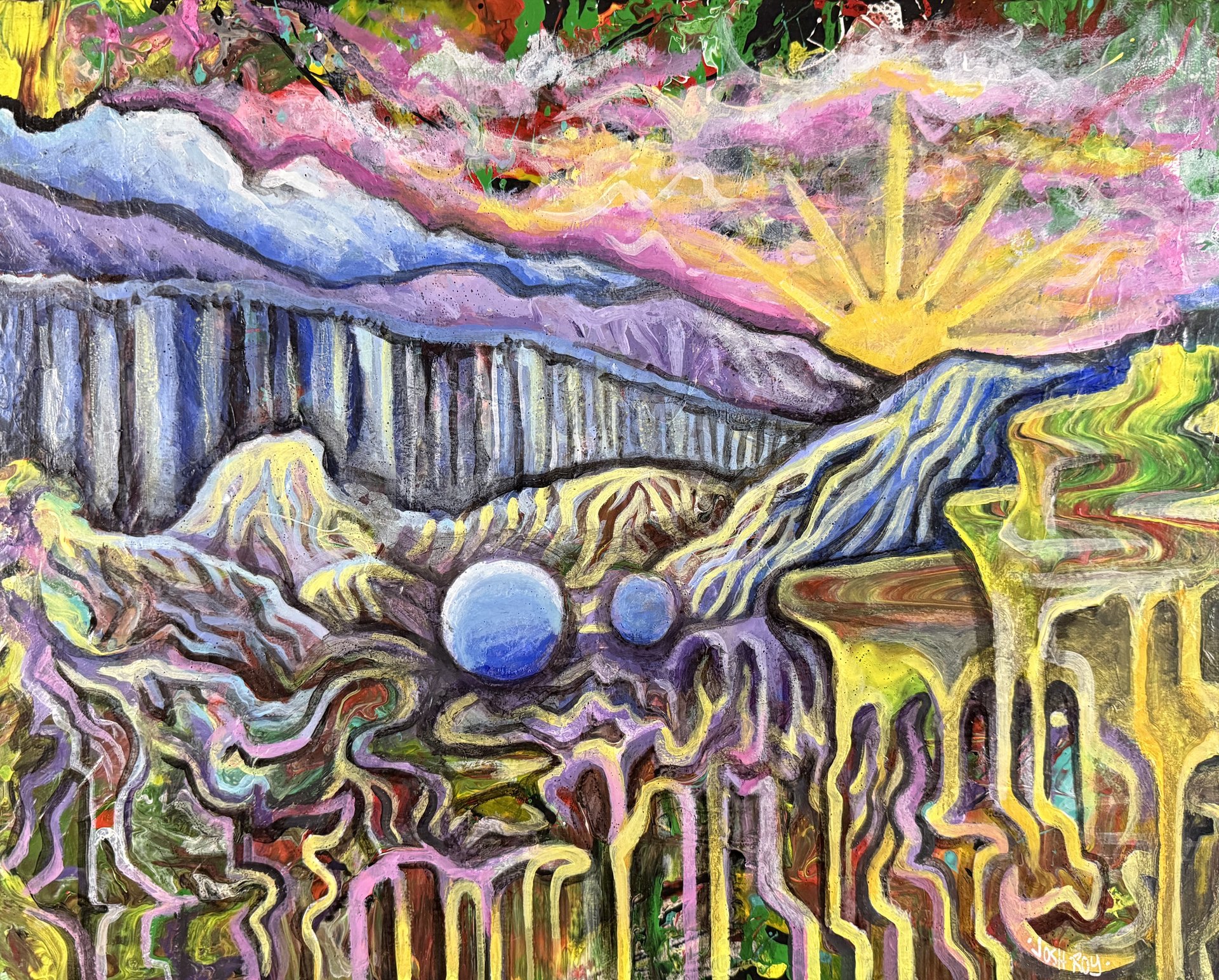 Badlands Landscape