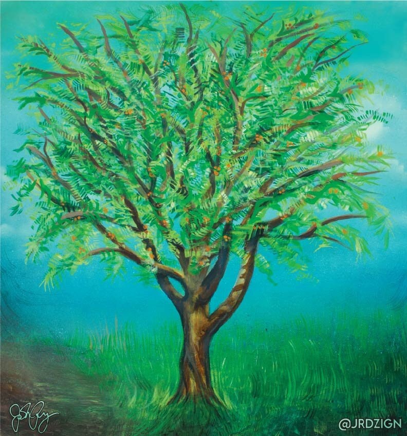 Backyard Tree