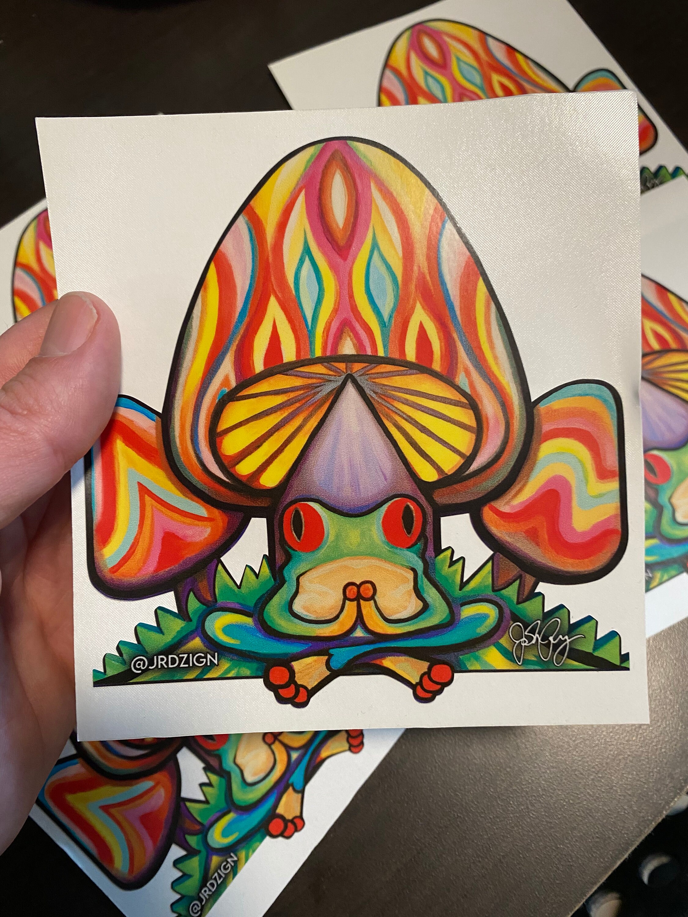 Meditating Frog